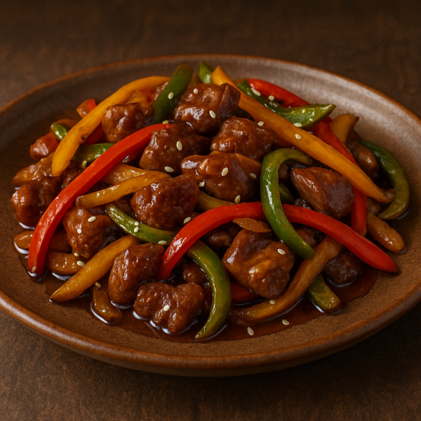 Teriyaki Lamb Stirfry